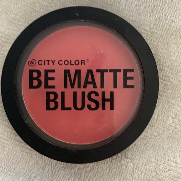 City color blood orange blush (wow it lasts) and Revolution soft - Picture 3 of 8
